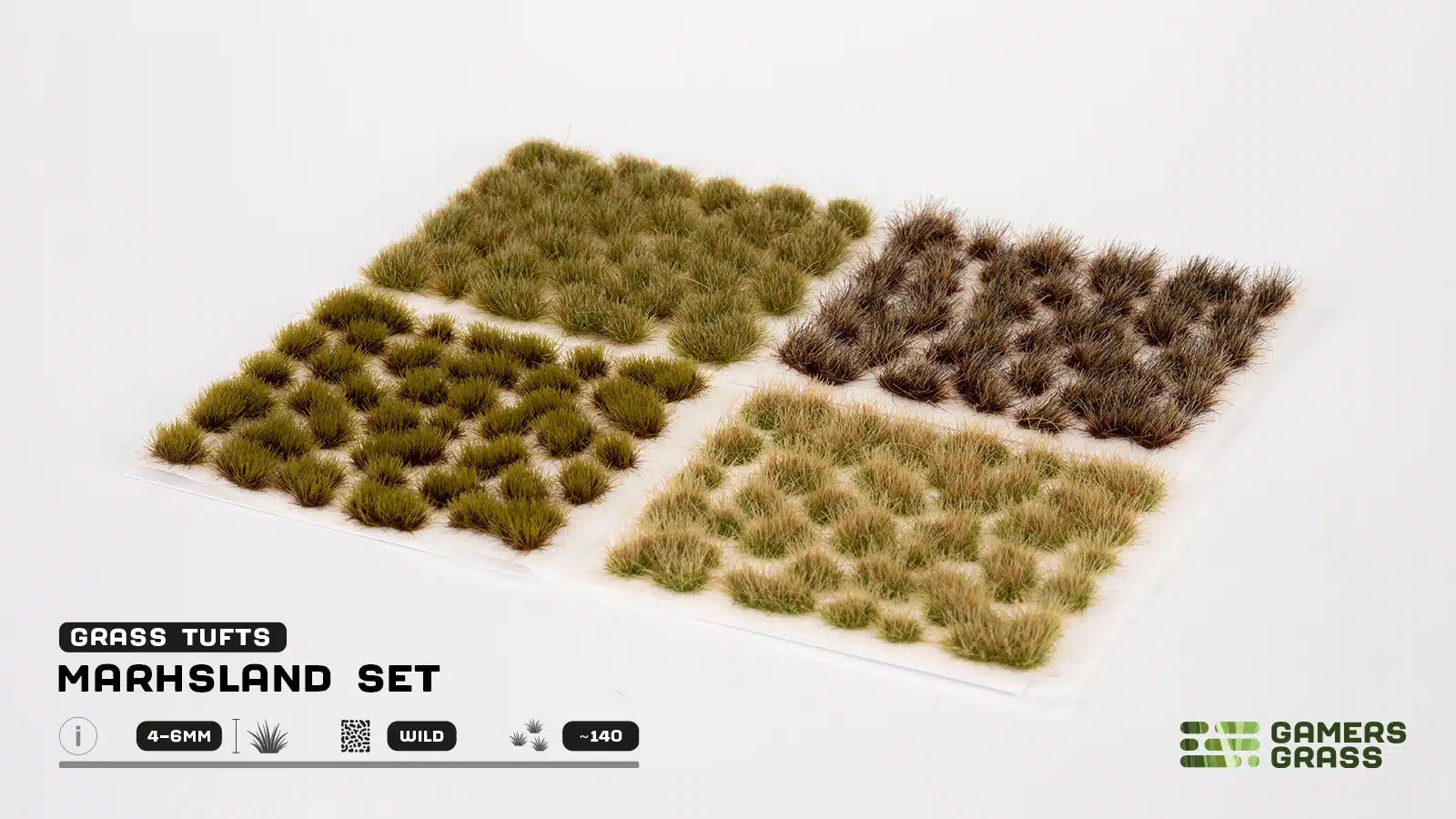 Gamers Grass – Tuft Set: Marshland Set