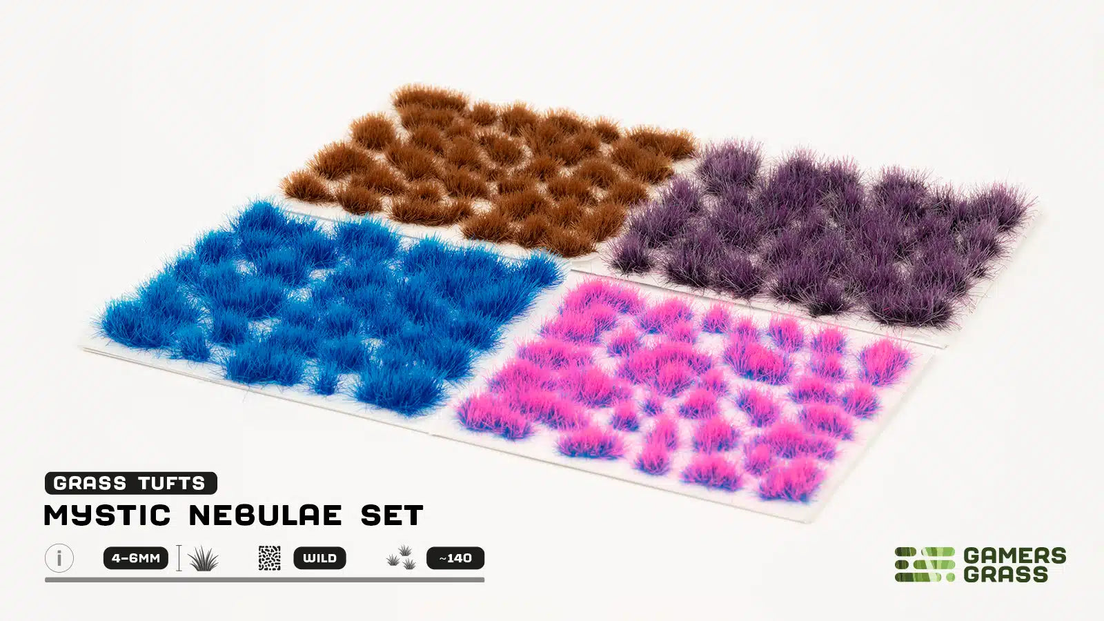Gamers Grass – Tuft Set: Mystic Nebulae Set