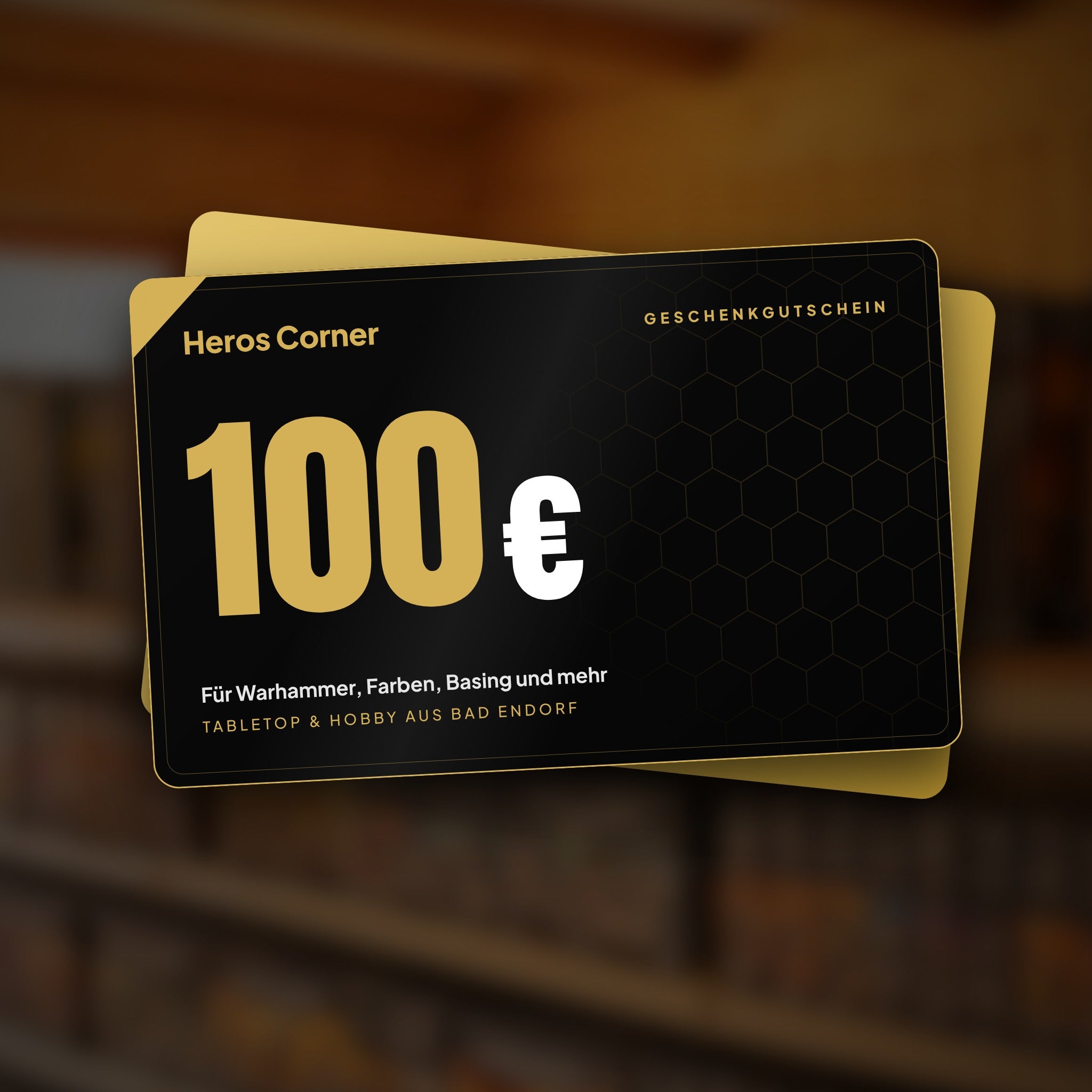 Heros Corner Geschenkgutschein über 100 Euro