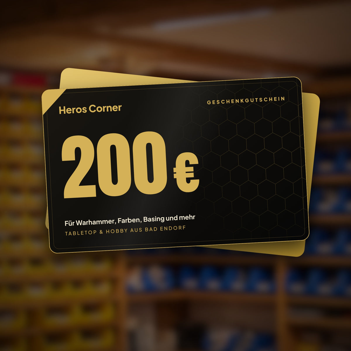 Heros Corner Geschenkgutschein über 200 Euro