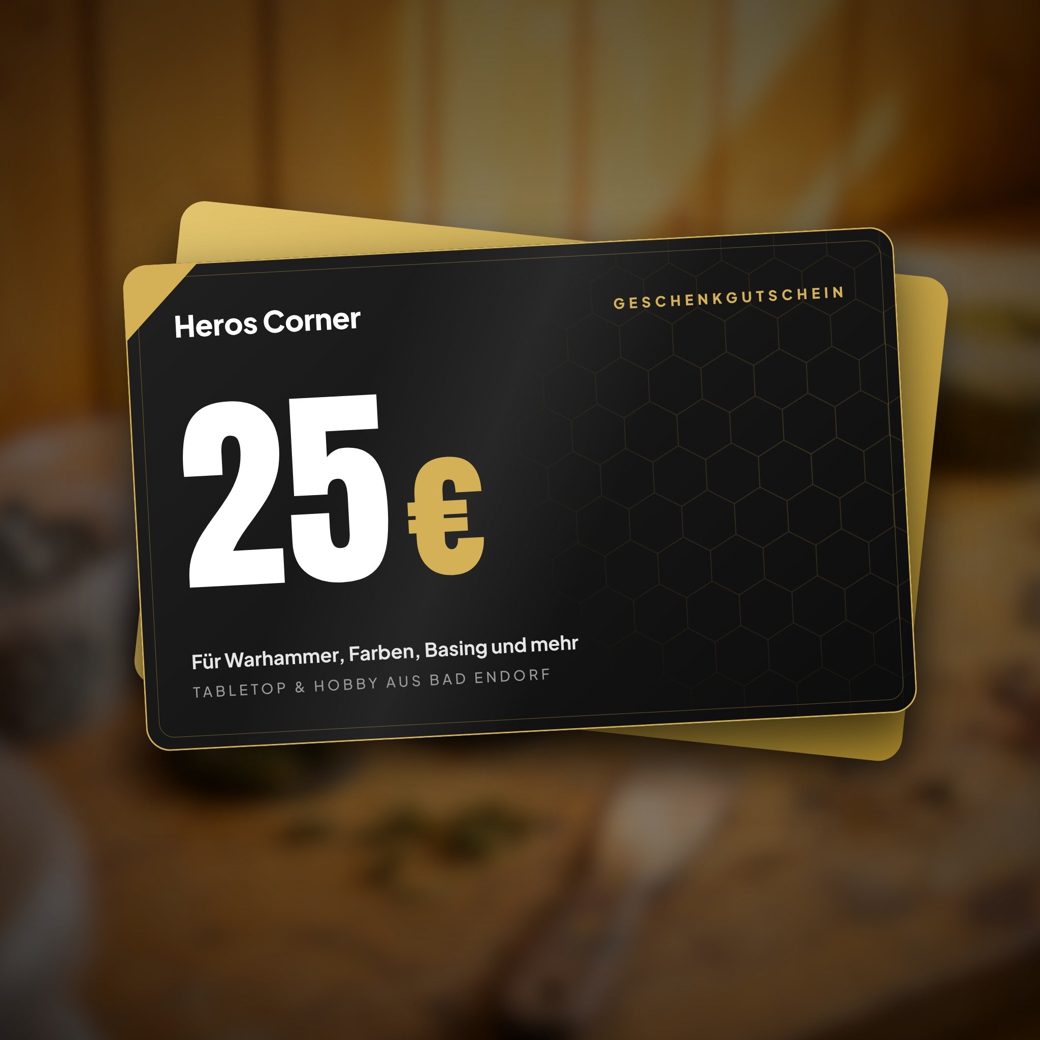 Heros Corner Geschenkgutschein über 25 Euro