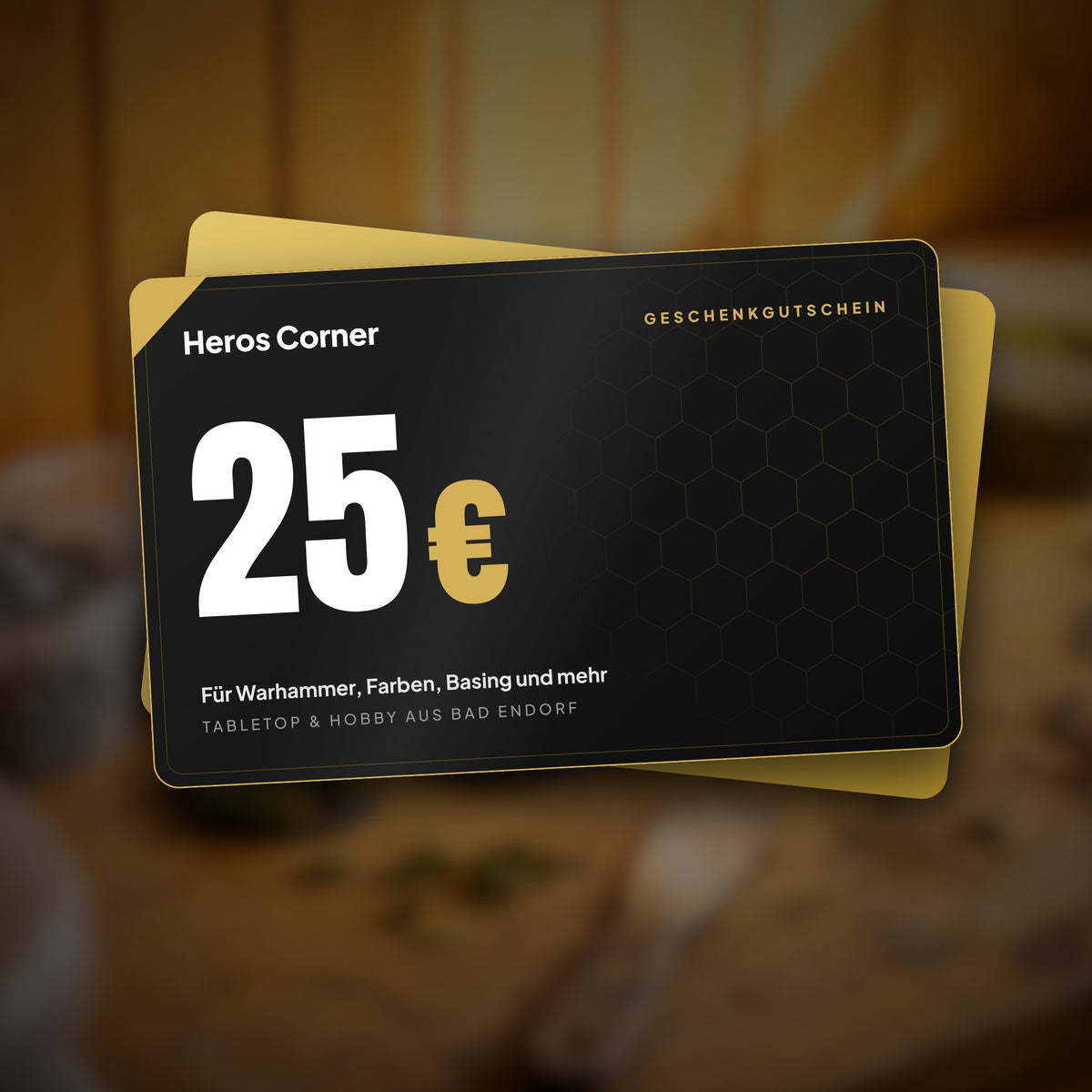 Heros Corner Geschenkgutschein über 25 Euro