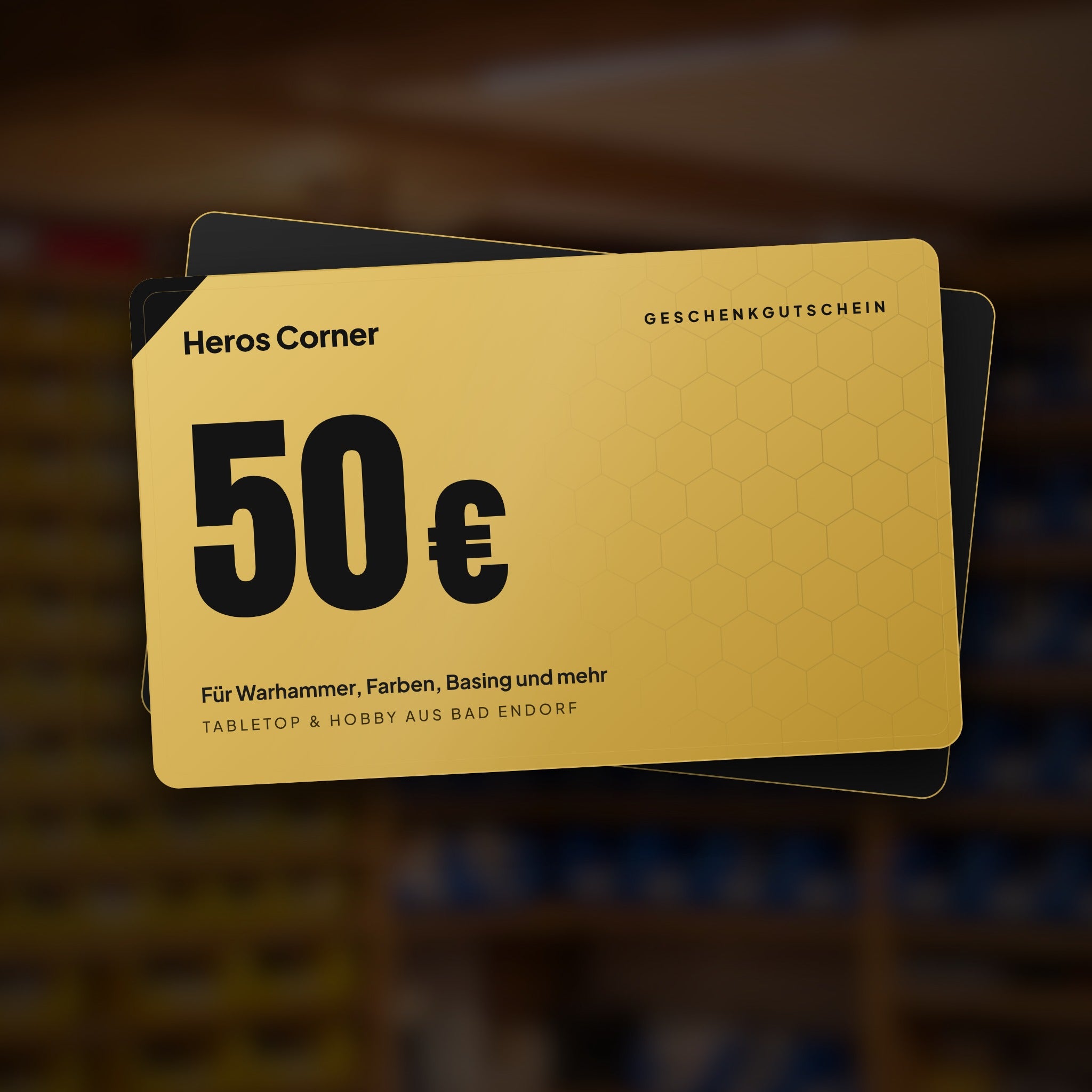 Heros Corner Geschenkgutschein über 50 Euro