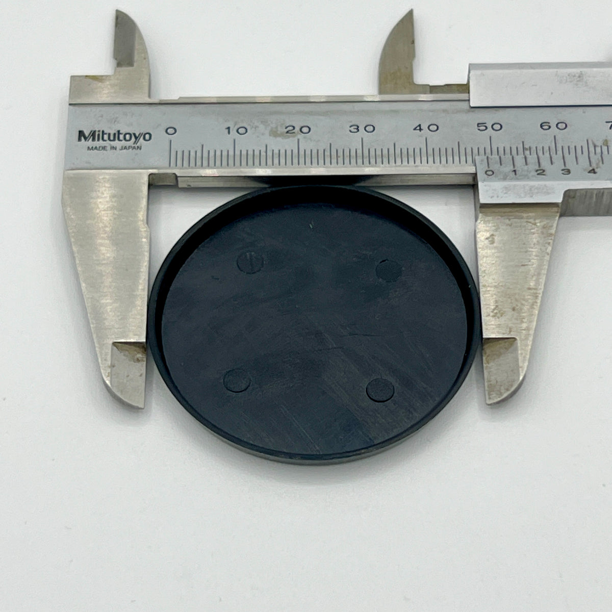 Heros Corner Kunststoff-Bases 50 mm rund, schwarz (5 Stück)