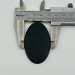 Heros Corner Kunststoff-Bases 60 × 35 mm oval, schwarz (10 Stück)