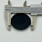Heros Corner Kunststoff-Bases 40 mm rund, schwarz (10 Stück)