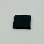 Heros Corner Kunststoff-Bases 25 mm eckig, schwarz (20 Stück)