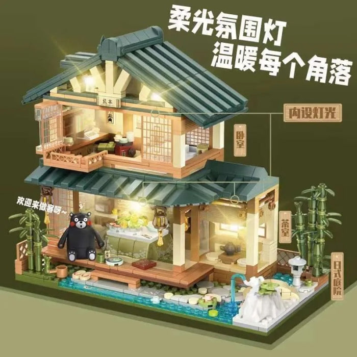Panlos®880018 - Kumamon™ Japanese House – Bild 2