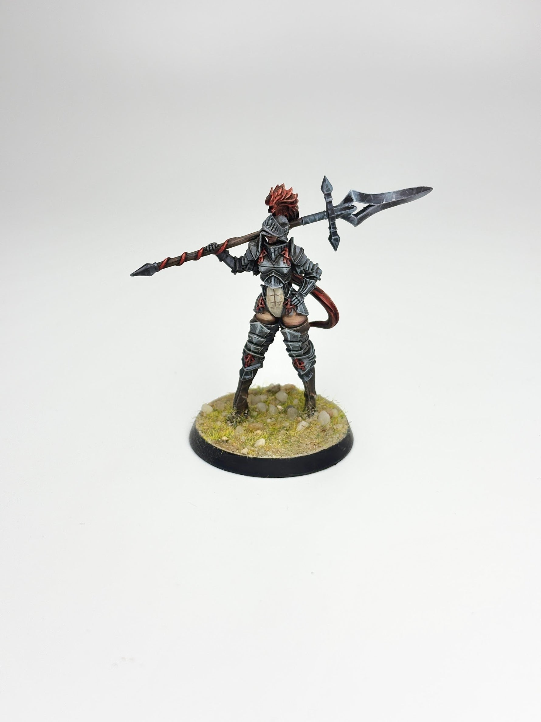 Bemalte Miniatur auf K&K Greek Land Base