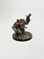 Bemalte Miniatur auf K&K Urban Rubble Base