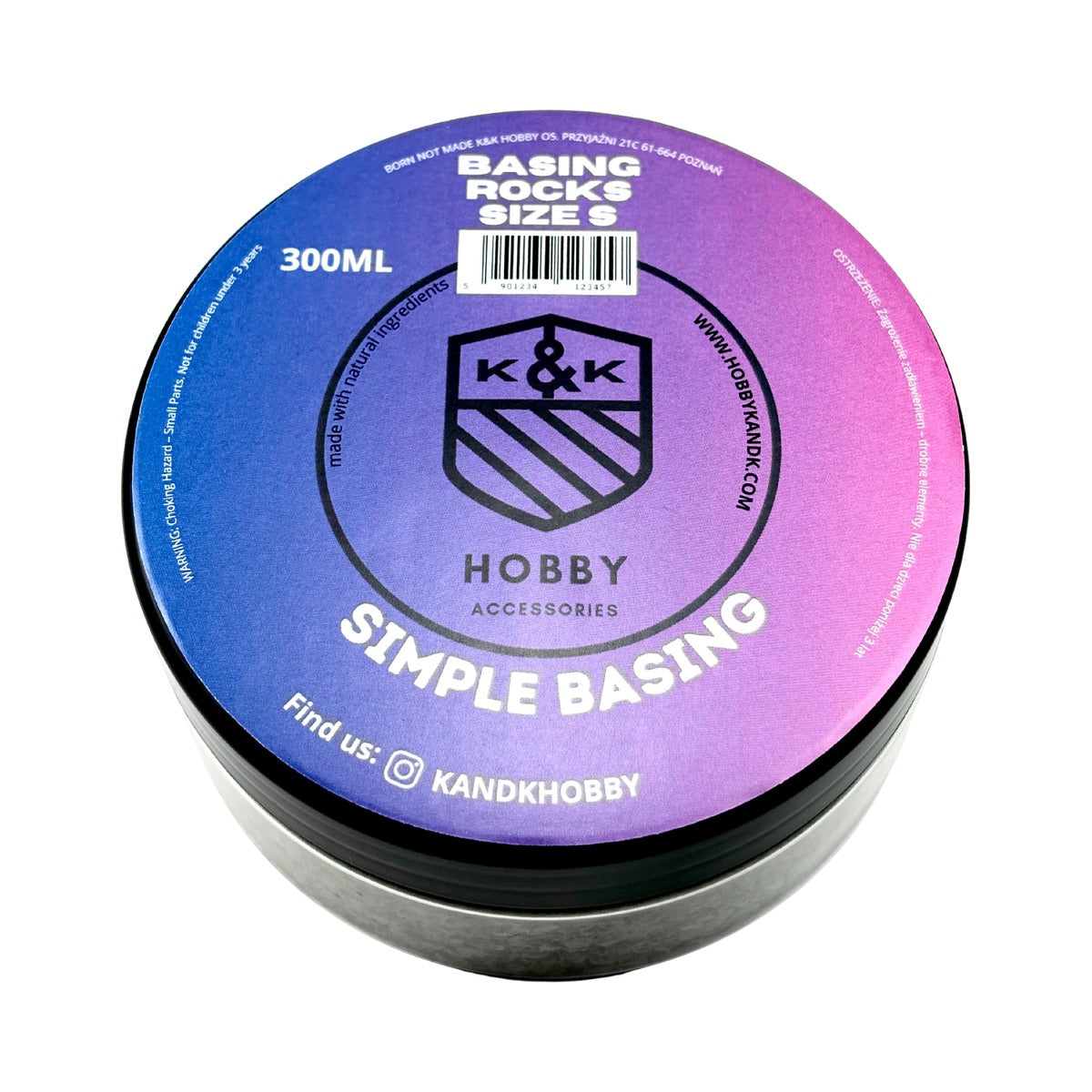 K&K Hobby Basing Rocks 300 ml Dose
