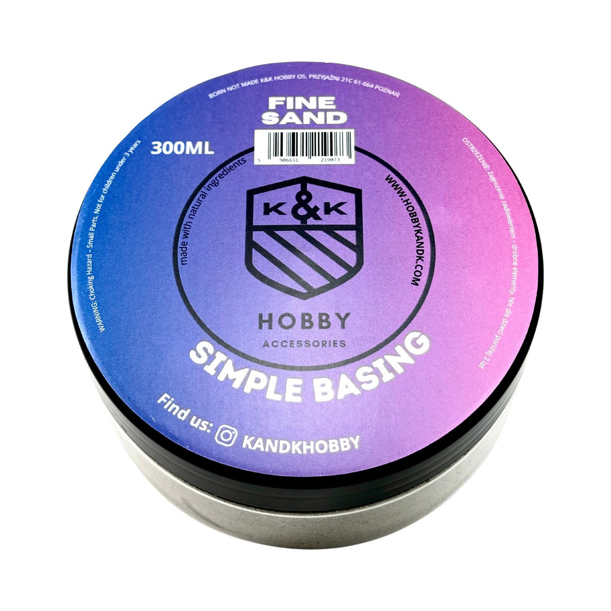 K&K Hobby Fine Sand 300 ml Dose