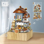 LOZ®1239 - Spieluhr mit Windmühle – Bild 4