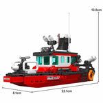 MouldKing®10082 - Feuerwehr Boot – Bild 4