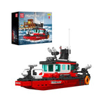 MouldKing®10082 - Feuerwehr Boot