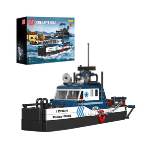 MouldKing®10084 - Polizei Boot