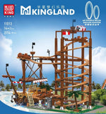 Mould King®11013 - Double Helix Achterbahn - Roller Coaster – Bild 2