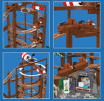Mould King®11013 - Double Helix Achterbahn - Roller Coaster – Bild 4