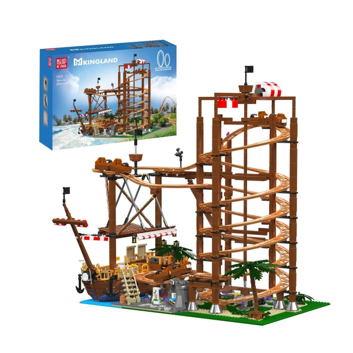 Mould King®11013 - Double Helix Achterbahn - Roller Coaster