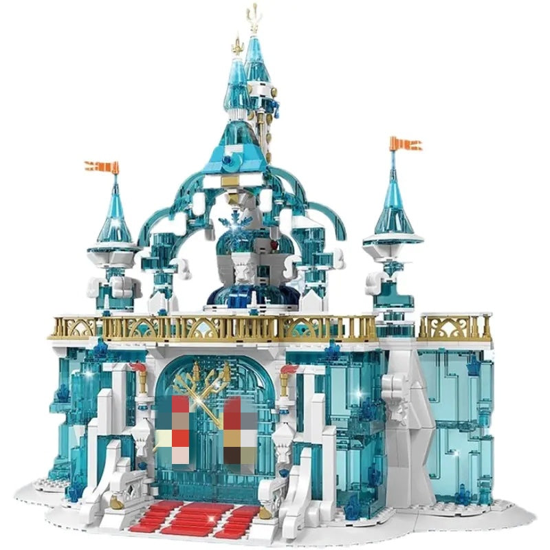 Mould King 11007 Frozen Entrance Klemmbaustein-Modell, Detailaufnahme