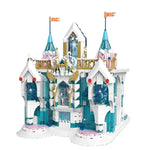 Mould King 11008 Snow Palace Klemmbaustein-Modell, Detailaufnahme