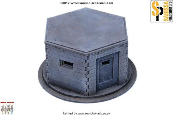 Warlord Games: Pill Box Set (3 Pill Boxes) – Bild 4