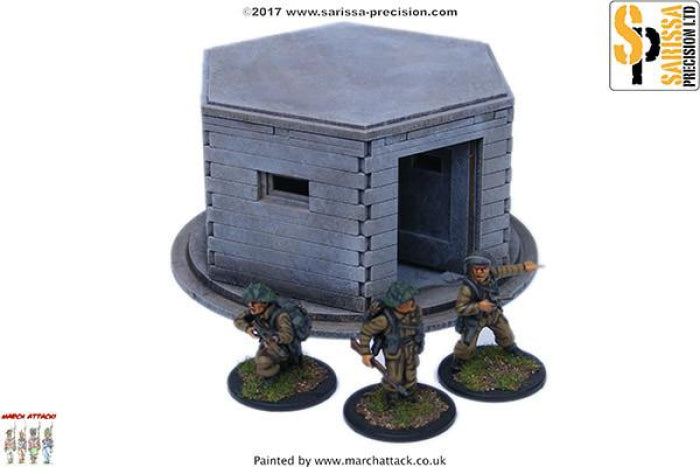 Warlord Games: Pill Box Set (3 Pill Boxes) – Bild 5