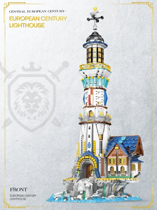 Reobrix®66028 - Mittelalterlicher Leuchtturm - European Century Lighthouse – Bild 4
