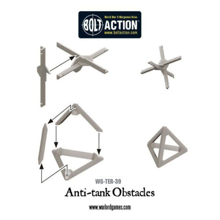 Warlord Games: Anti-Tank Obstacles – Bild 2