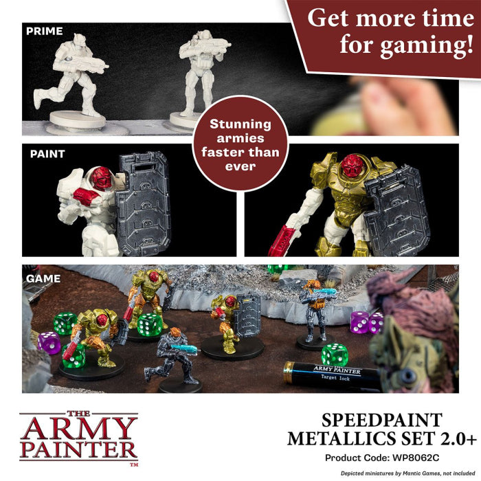 Army Painter - Speedpaint Metallics Set 2.0 – Bild 2