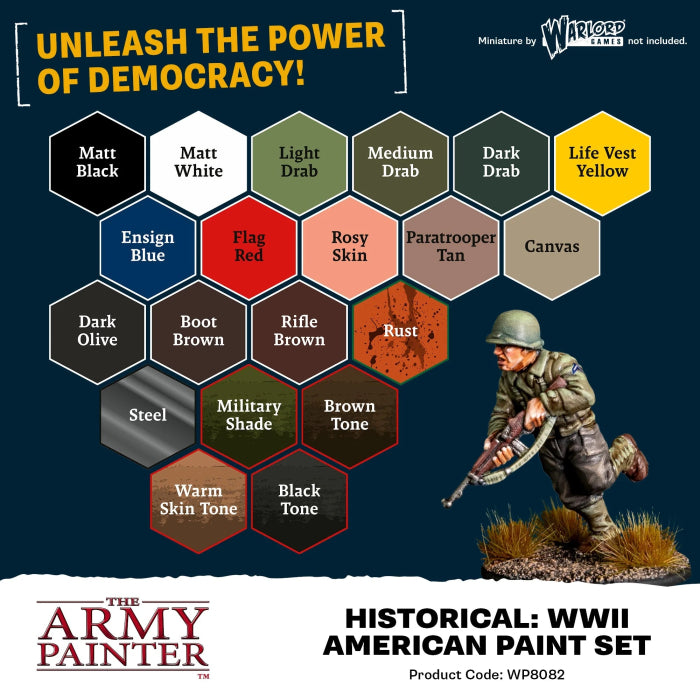 Army Painter - Fanatic: World War II American Paint Set – Bild 3