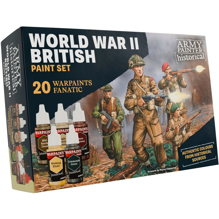 Army Painter - Fanatic: World War II British Paint Set