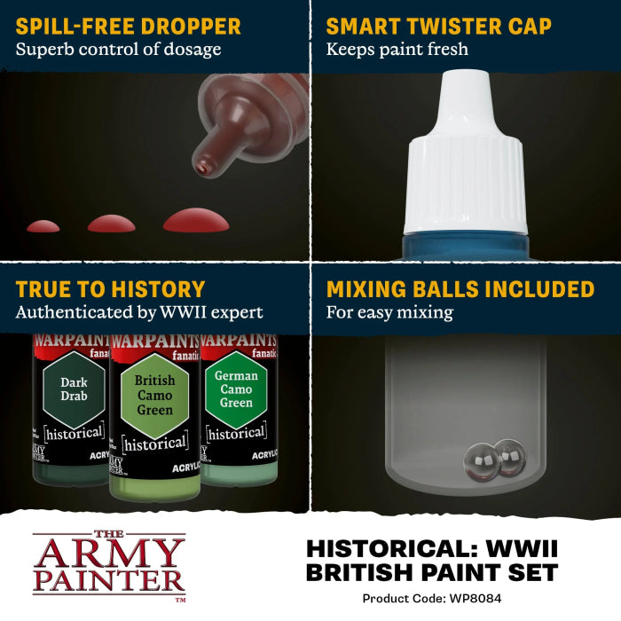 Army Painter - Fanatic: World War II British Paint Set – Bild 4