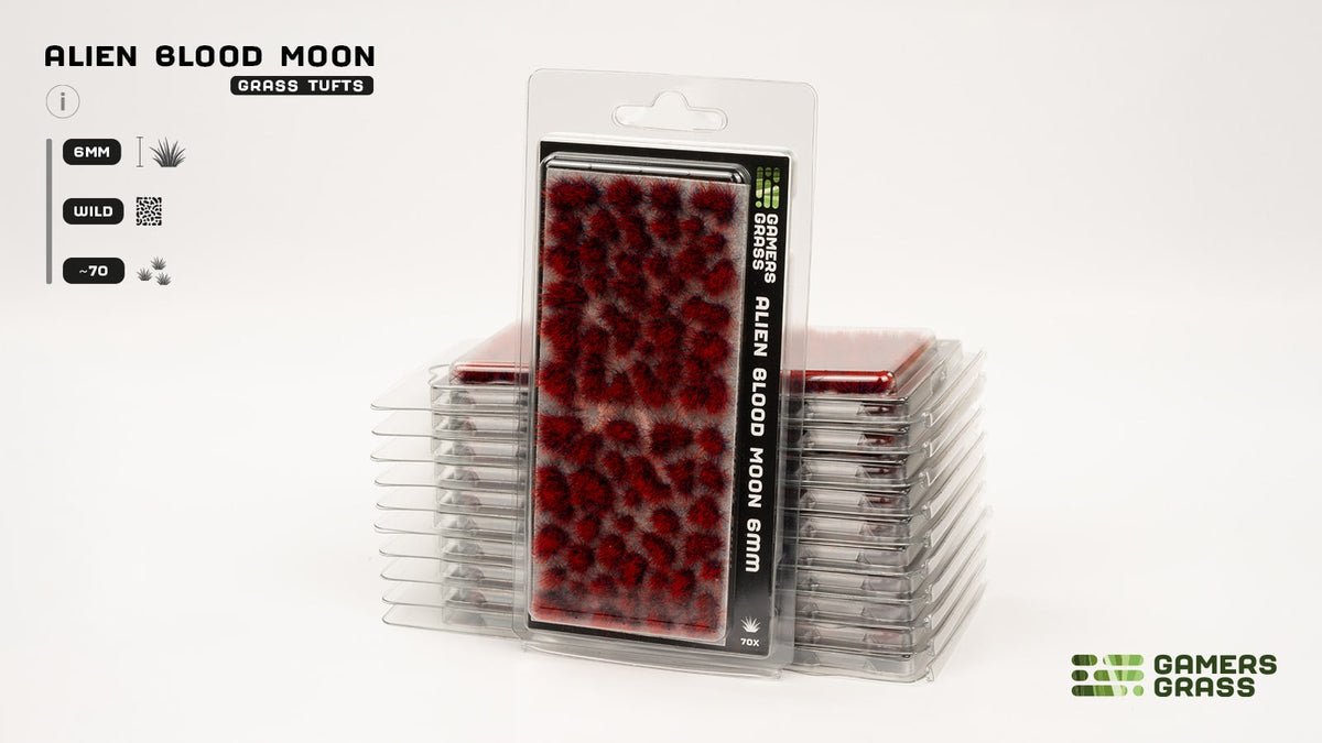 Gamers Grass – Alien Tufts: Alien Blood Moon 6mm, Ansicht 3