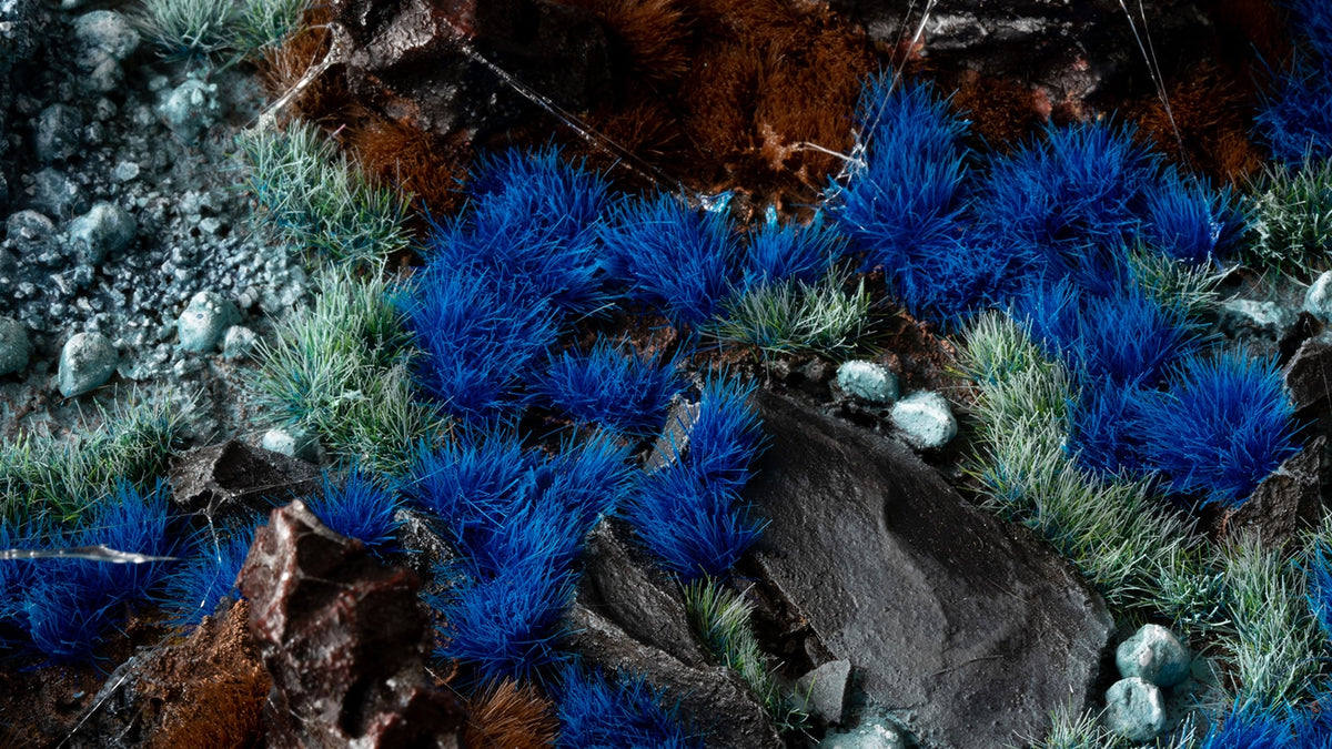 Gamers Grass – Alien Tufts: Alien Blue 6mm, Ansicht 4