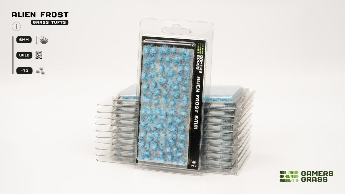 Gamers Grass – Alien Tufts: Alien Frost 6mm, Ansicht 3