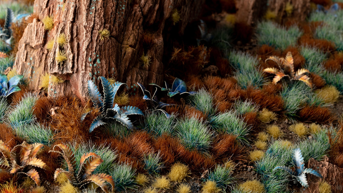 Gamers Grass – Alien Tufts: Alien Turquoise 8mm, Ansicht 4