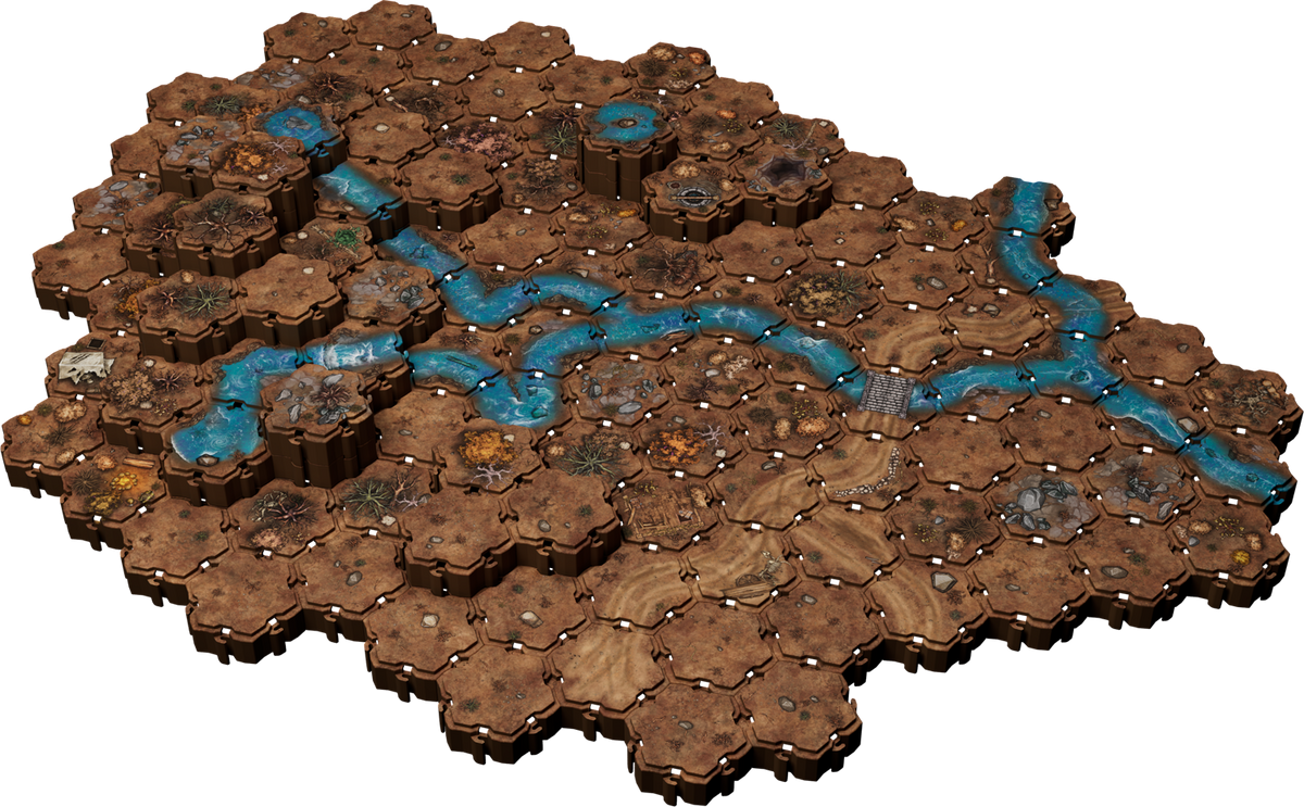Lorescape – Terrain Tiles: Barrenland Pack