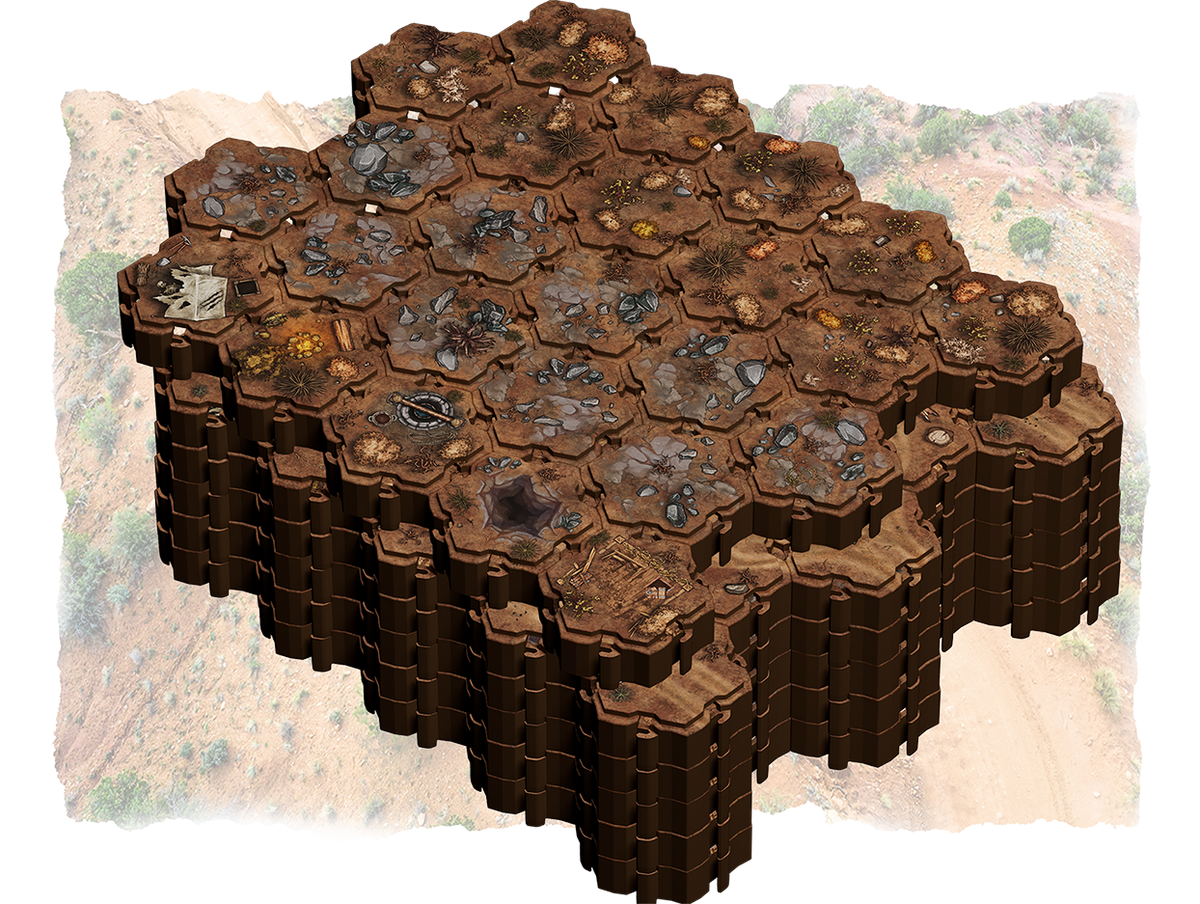 Lorescape – Terrain Tiles: Barrenland Pack