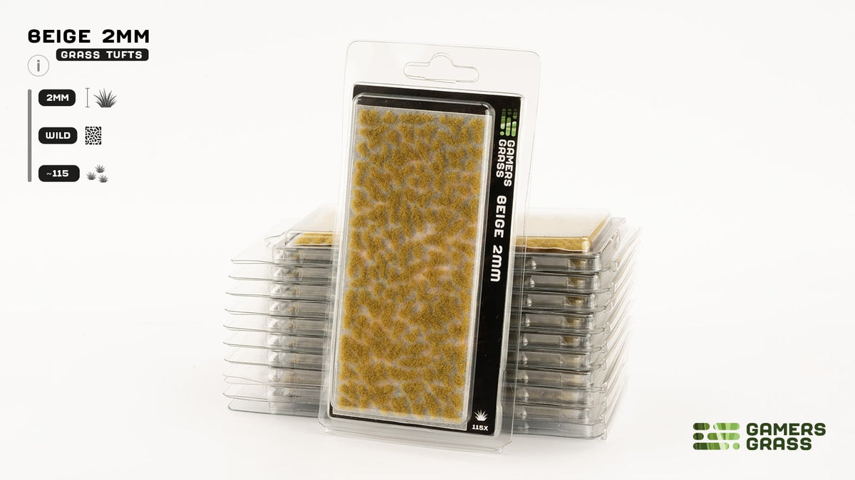 Gamers Grass – Grass Tufts: Beige 2mm, Ansicht 3
