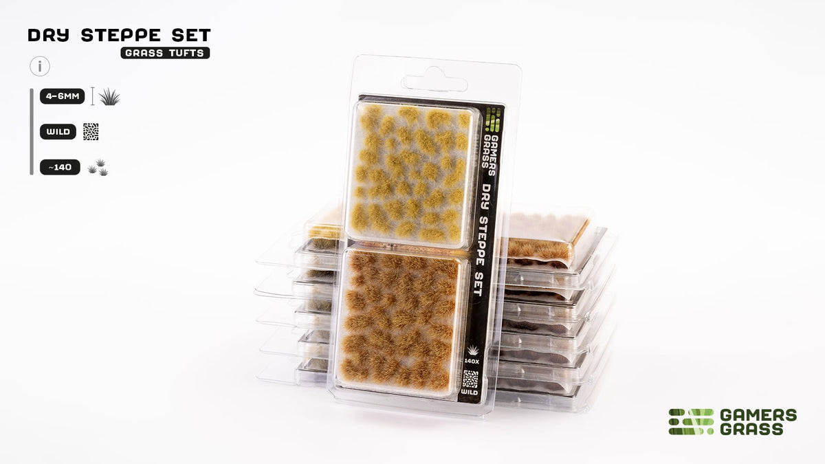 Gamers Grass – Tuft Set: Dry Steppe Set, Ansicht 3