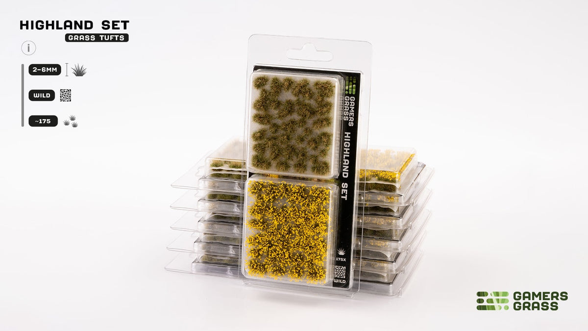 Gamers Grass – Tuft Set: Highland Tuft Set, Ansicht 3