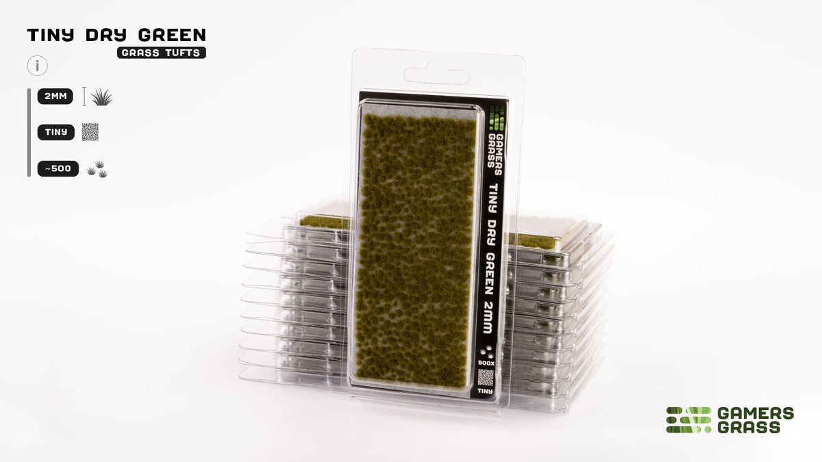 Gamers Grass – Tiny Tufts: Tiny Dry Green, Ansicht 3