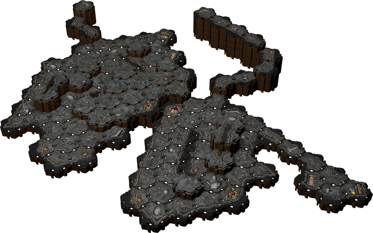 Lorescape – Terrain Tiles: Caverns Pack