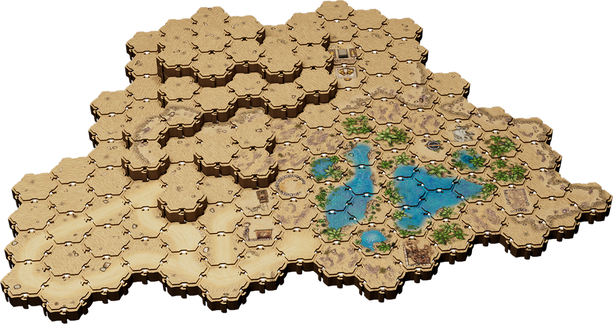 Lorescape – Terrain Tiles: Desert Pack