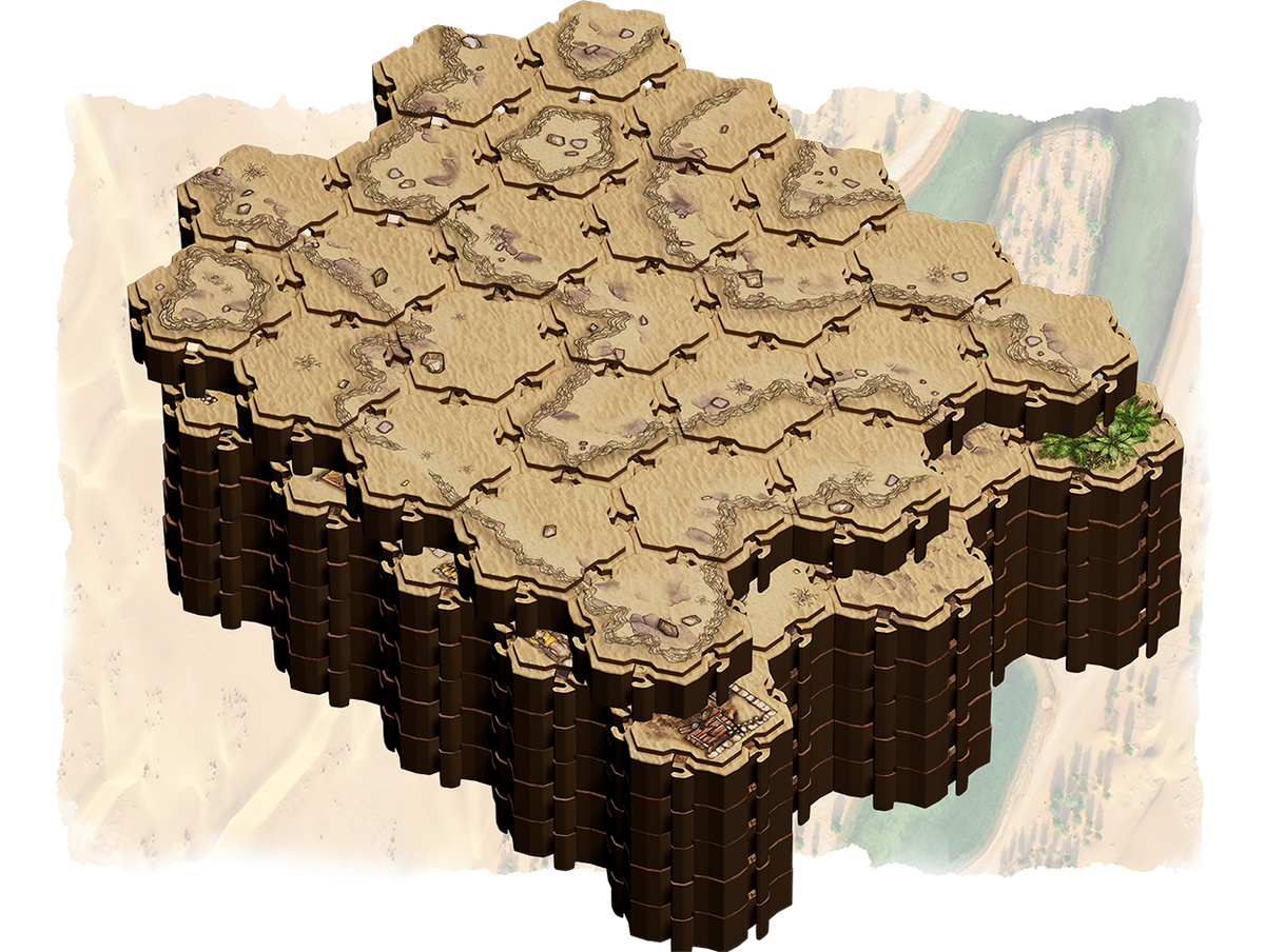 Lorescape – Terrain Tiles: Desert Pack