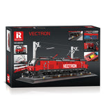 Reobrix 66019 Vectron Klemmbaustein-Modell, Führerstand im Detail