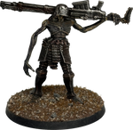 Bemalte Miniatur auf K&K Graveyard Base