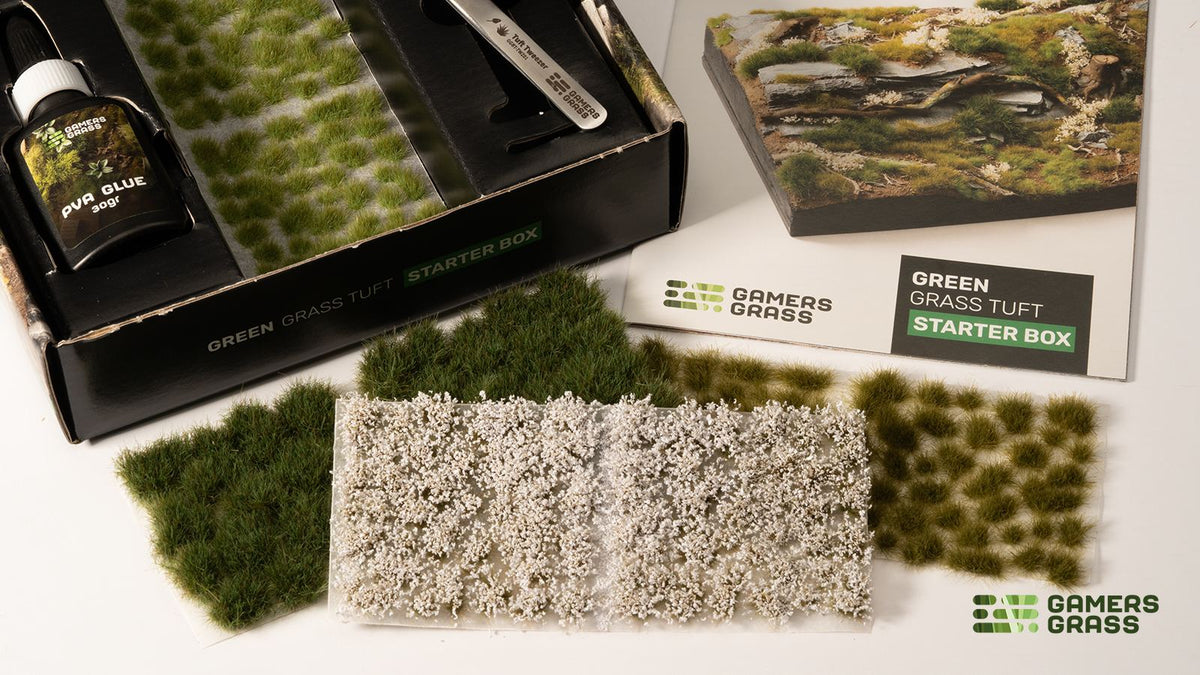 Gamers Grass – Starter Box: Grass Tuft Starter Box Green, Ansicht 3