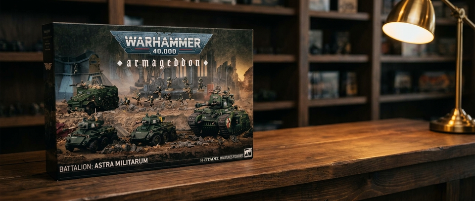 HC Promo Banner — Vorbestellungen (Armageddon AM single, single-lamp)